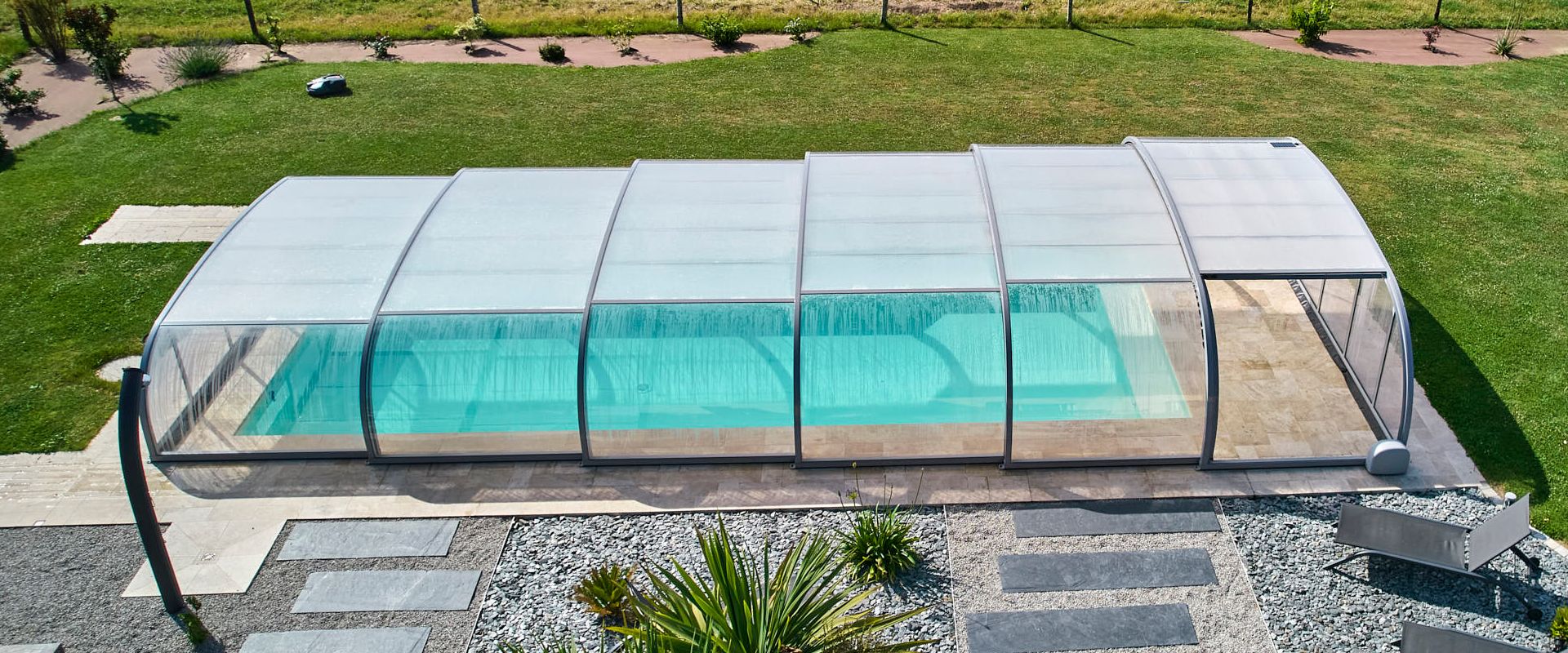 Abri medium pour piscine - Bonheur Piscines