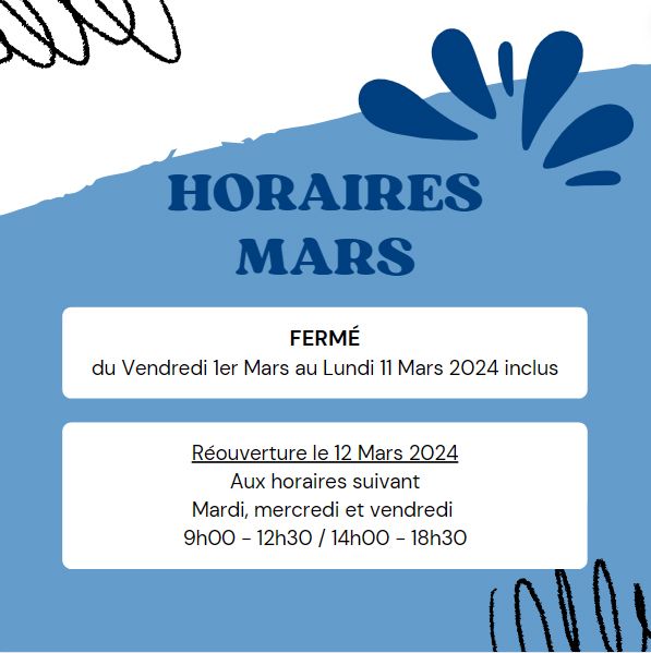 Information magasin de VITRÉ