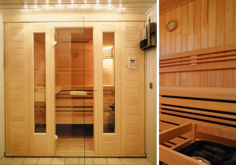 Confiez l'agencement de vos saunas et hammams chez Bonheur Piscines