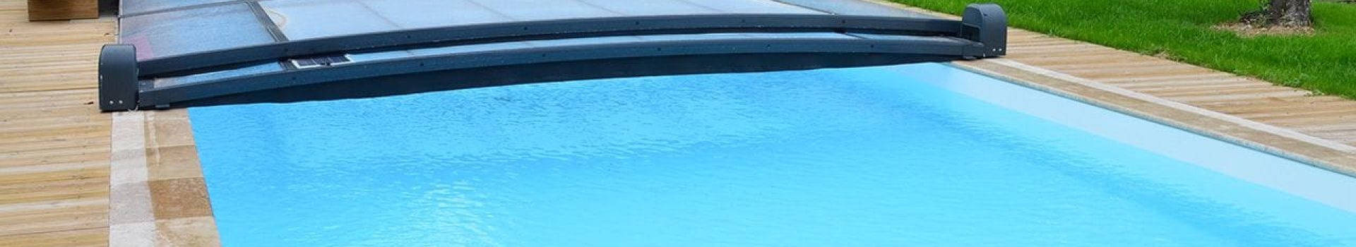 Abri extra plat pour piscine - Bonheur Piscines